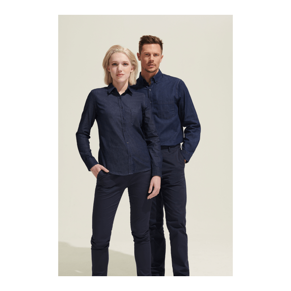 SOL'S | Camisa Em Ganga Homem